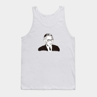 Portrait of Sartre Tank Top